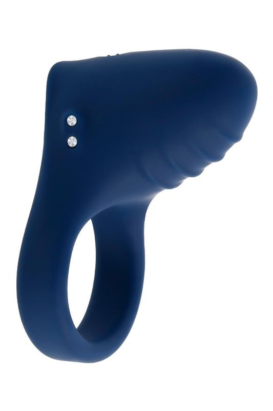 Ерекційне віброкільце Evolved Playboy синє, 7.8 см вид 2