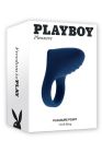 Ерекційне віброкільце Evolved Playboy синє, 7.8 см вид 9