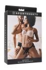 Страпон на ремнях Sportsheets Saffron женский, черный вид 4