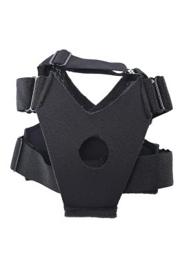 Страпон на ногу для проникновения без рук Sportsheets Pivot фетиш-аксессуар, черный