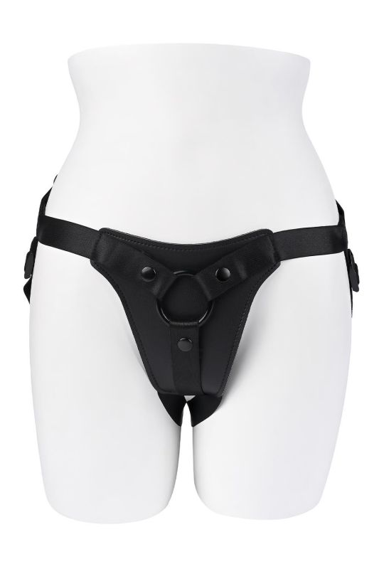 Трусики-ремені для страпону Gender X чорні вид 3
