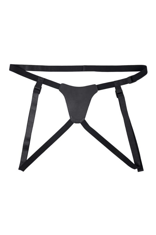 Трусики-ремені для страпону Gender X чорні вид 6