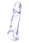 Насадка на пеніс подовжуюча NMC Ice Crystals Collection прозора, 16 см вид 2