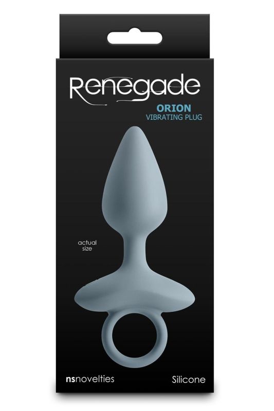 Анальный вибратор NS Novelties Renegade синий, 13 см вид 4