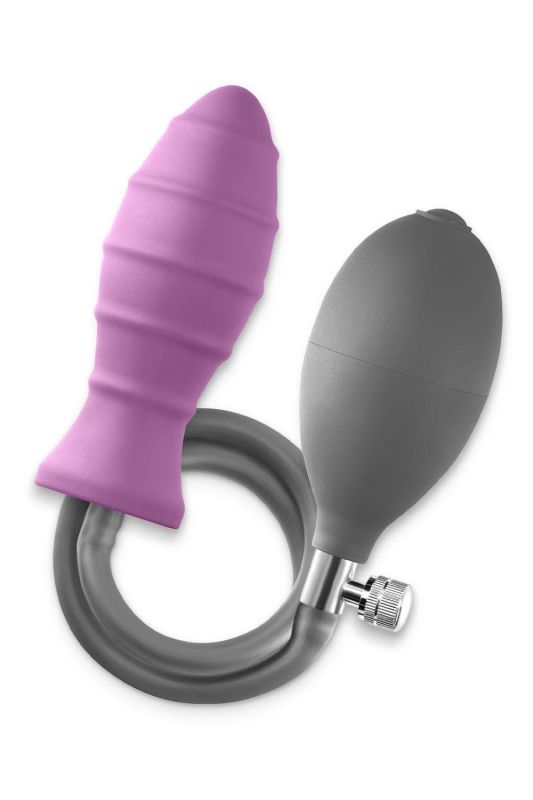 Анальна пробка NS Novelties Inya з накачуванням, рожева вид 2