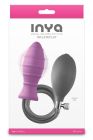 Анальна пробка NS Novelties Inya з накачуванням, рожева вид 4