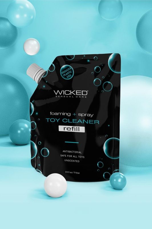 Очиститель для игрушек Wicked Sensual Care Foaming, 710 мл вид 4