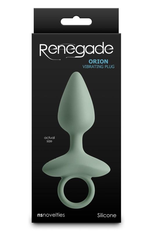 Анальний вібратор NS Novelties Renegade зелений, 13 см вид 4