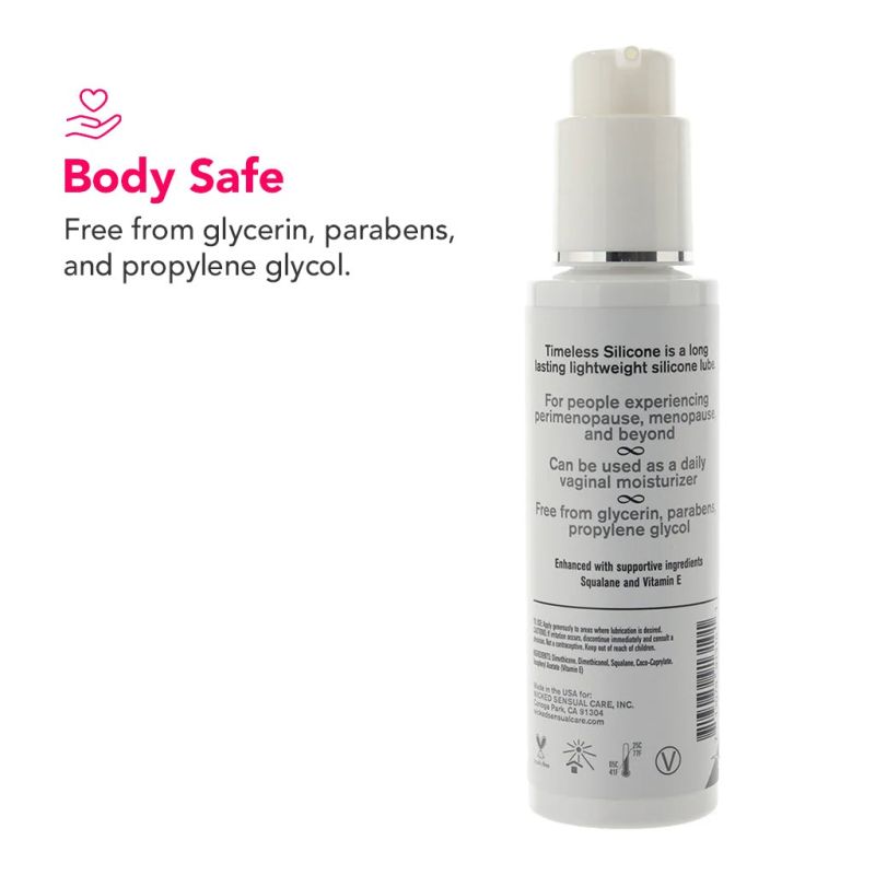 Лубрикант увлажняющий Wicked Sensual Care (Simply Timeless) на силиконовой основе, 120 мл вид 6