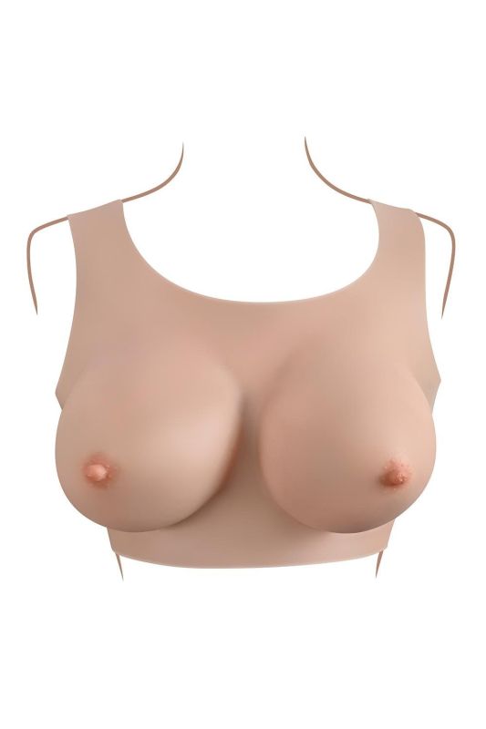 Накладні груди Gender X бежеві, 30 см вид 3