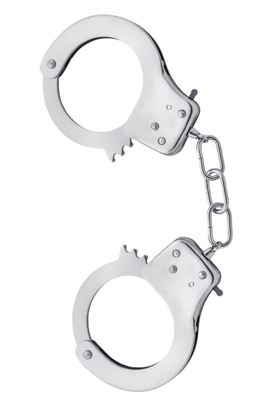 Наручники Blush Temptasia с ключами, серебристые, 27 см вид 4