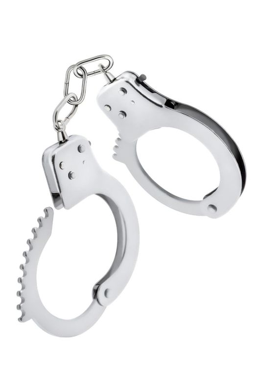 Наручники Blush Temptasia с ключами, серебристые, 27 см вид 5