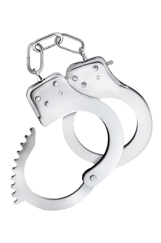 Наручники Blush Temptasia с ключами, серебристые, 27 см вид 6