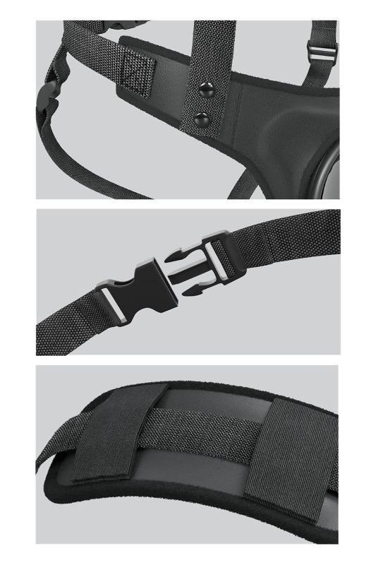 Трусики для страпону Pipedream Body Dock з підтяжками, чорні вид 7