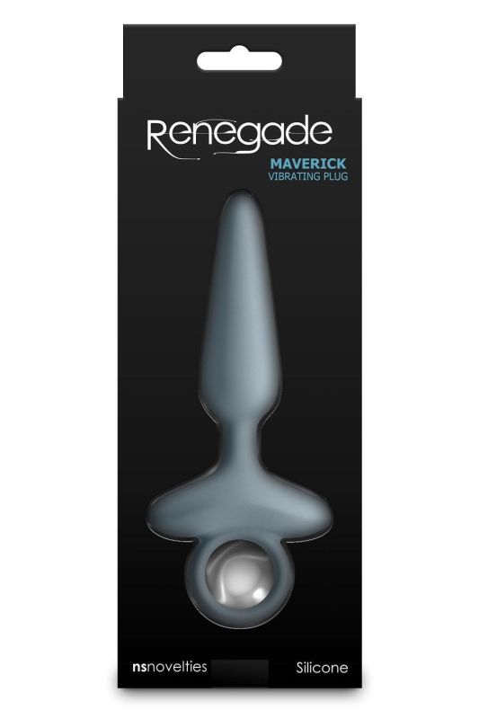 Анальний вібратор NS Novelties Renegade блакитний, 15 см вид 5