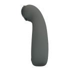 Віброкільце зі стимулюючими виступами Pretty Love Dahlia та вушками, сіре вид 7