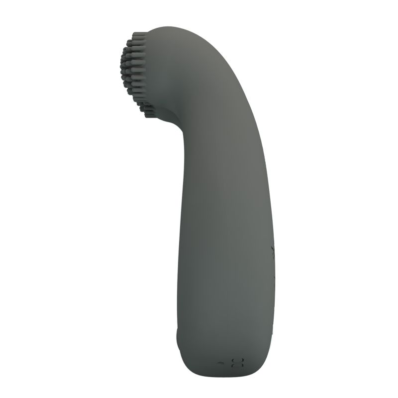 Віброкільце зі стимулюючими виступами Pretty Love Dahlia та вушками, сіре вид 7