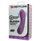 Вібратор для точки G Pretty Love Dj Dick фіолетовий, 12.7 х 2.7 см вид 9