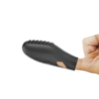 Вибронасадка на палец Pretty Love, черная, 7.8 х 2.8 см вид 6