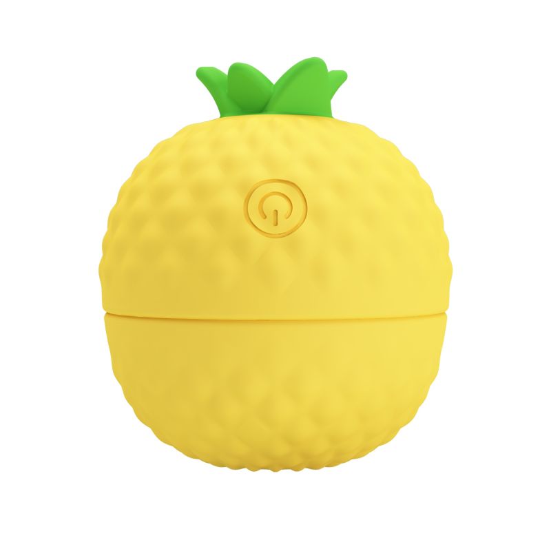 Кліторальний пульсатор PRETTY LOVE Pineapple Secret жовтий, 5,7 х 5,1 см вид 4