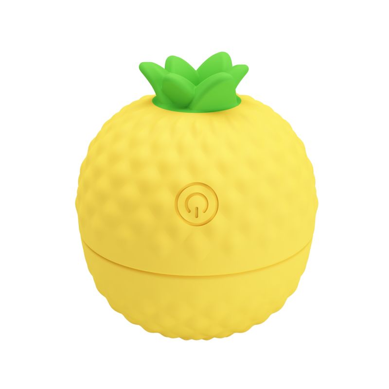 Кліторальний пульсатор PRETTY LOVE Pineapple Secret жовтий, 5,7 х 5,1 см вид 5