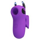 Стимулятор для клитора Pretty Love Magic Devil с сосанием и электростимуляцией, фиолетовый, 6.9 см вид 3