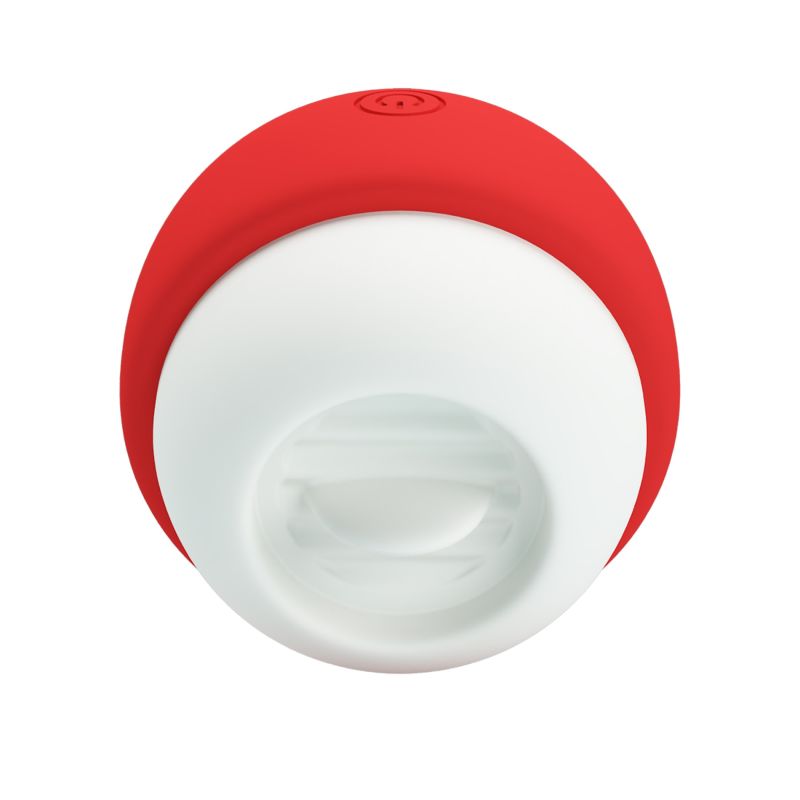 Кліторальний стимулятор Pretty Love APPLE Secret, червоний вид 7