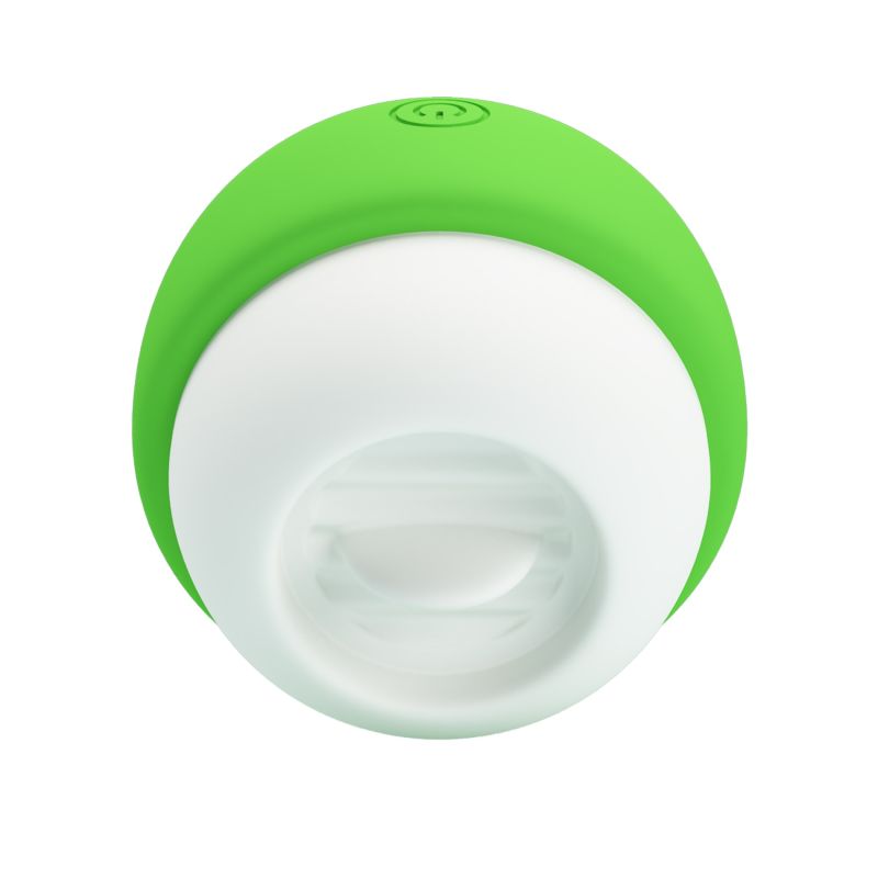 Клиторальный стимулятор с язычком Pretty Love APPLE Secret, зелёный вид 7