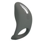 Эрекционное кольцо Pretty Love Gemma серое вид 3