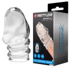 Насадка на головку члена Pretty Love Jeremy прозрачная, 3.6 х 7 см вид 2