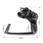 Ерекційне віброкільце Pretty Love Bull Warior з кліторальною стимуляцією, чорне вид 7