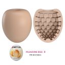 Мастурбатор яйце Pretty Love Pleasure Egg бежевий