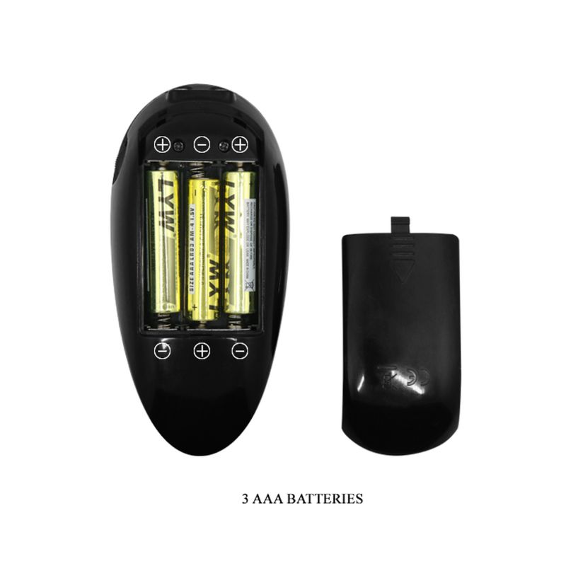 Страпон фаллопротез з вібрацією Pretty Love Marvin чорний, 16.2 х 4.2 см вид 9