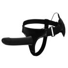 Страпон фаллопротез с вибрацией Pretty Love Vito черный, 17.3 х 4.1 см вид 2