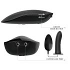 Страпон фаллопротез с вибрацией Pretty Love Myron черный,18.5 х 4.8 см вид 7