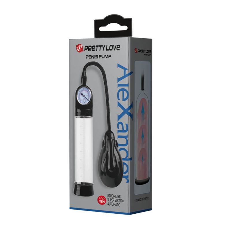 Помпа для пеніса з барометром Pretty Love Alexander автоматична, 29 х 7 см вид 9