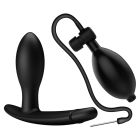 Анальна пробка з накачуванням Pretty Love Drake, чорна, 7.8 х 2.5 см вид 4