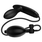 Анальна пробка з накачуванням Pretty Love Drake, чорна, 7.8 х 2.5 см вид 5