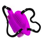 Стимулятор клітора метелик Pretty Love Heartbeat на ремінцях, фуксія, 10 режимів, 7.2 см вид 3