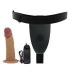 Вібрострапон порожнистий чоловічий Pretty Love Draven реалістичний, з провідним пультом, 17.5 х 3.7 см вид 4