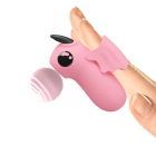 Стимулятор для клитора Pretty Love Magic Devil с сосанием и электростимуляцией, розовый, 6.9 см вид 4