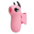 Стимулятор для клитора Pretty Love Magic Devil с сосанием и электростимуляцией, розовый, 6.9 см вид 5