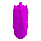 Стимулятор для клитора Pretty Love Magic Unicorn на палец, фуксия, 7.5 см вид 8