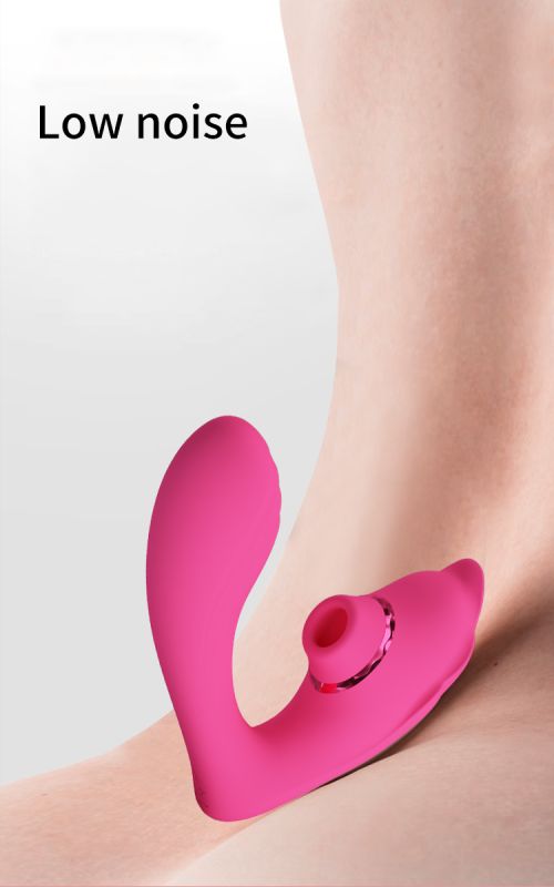 Вакуумный стимулятор клитора с вибрацией Pretty Love Nemo розовый, 13.8 х 11.2 см вид 14