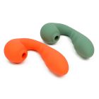 Вибратор с клиторальным стимулятором Sweet Em, оранжевый вид 5