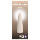 Вібратор-конус рельєфний Sweet Em, 10 режимів, бежевий, 12.8 х 3.8 см вид 2