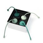 Набір вагінальних кульок Sweet Em, 4 шт з різною вагою, зелені, 2.8 х 14.5 см вид 6