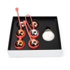 Набір вагінальних віброкульок Sweet Em з пультом, коралові, 3.35 х 16 см вид 5