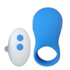 Ерекційне віброкільце Sweet Em з пультом, синій, 8.5 х 4.5 см вид 3