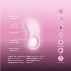 Ерекційне віброкільце Sweet Em з пультом, рожевий, 8.5 х 4.5 см вид 9